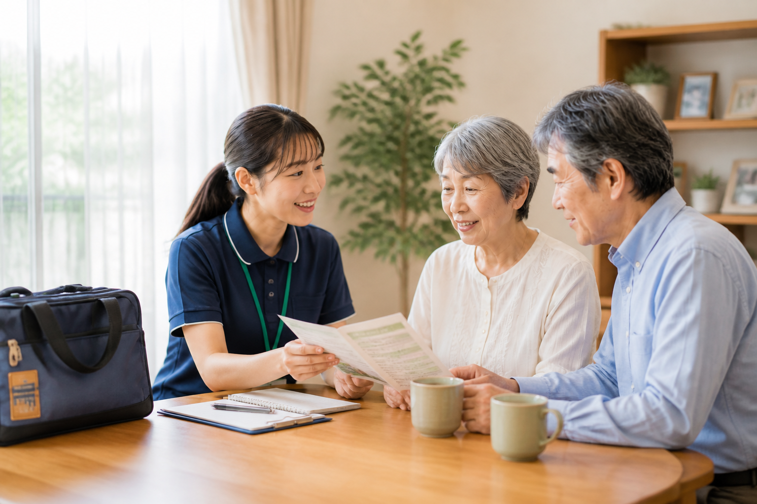 まどか訪問介護の雰囲気を伝えるビジュアル